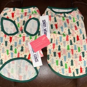 MUK LUKS Festive Tree Print dog tshirt
Two come together